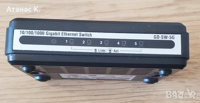 Суич: D-Link GO-SW-5G Gigabit 