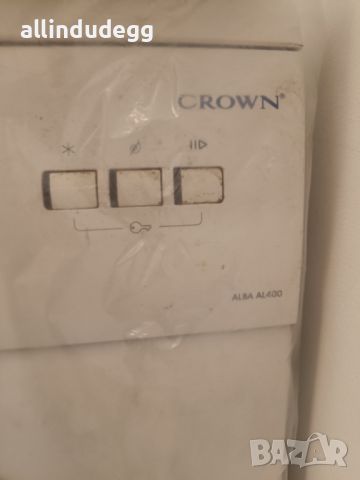 Продавам Crown Alba AL400, снимка 2 - Перални - 46470161