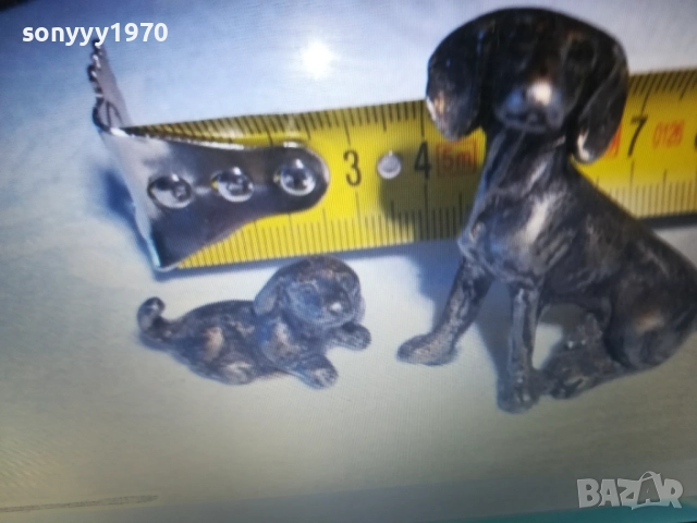 КУЧЕНЦА 2БР МЕТАЛНИ ФИГУРКИ 0609251848, снимка 10 - Колекции - 51627599