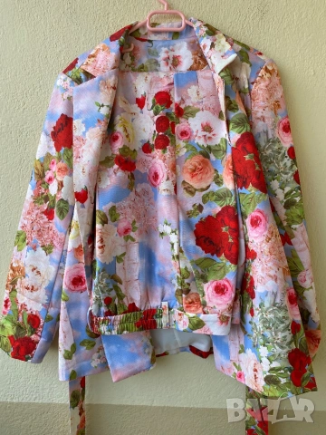 Нов пролетно-летен костюм — L размер, снимка 2 - Костюми - 54175059