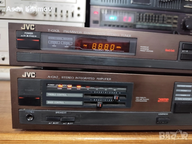 jvc a-gx2b. и jvc t-gx2lb, снимка 2 - Ресийвъри, усилватели, смесителни пултове - 52677647