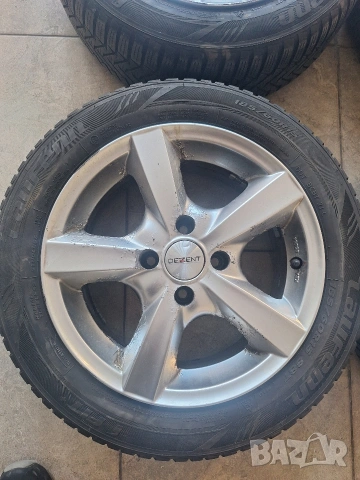 Лети джанти 15" + Зимни гуми за Пежо, снимка 4 - Гуми и джанти - 53773537