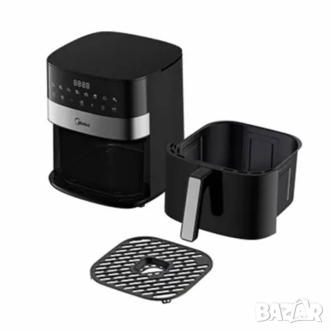Еър фрайър Midea MF-CN65E2 - За готвене с горещ въздух, снимка 10 - Друга електроника - 51854939