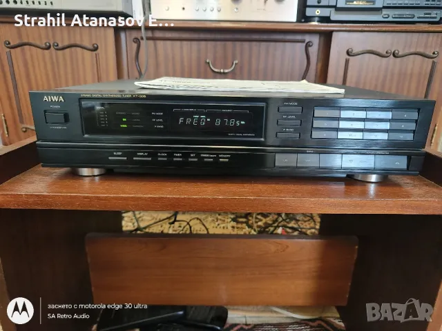 Aiwa XT-005 Стерео Тунер , снимка 1 - Радиокасетофони, транзистори - 48007161