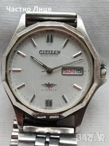 Оригинален Японски Автоматик Часовник Citizen Automatic 21 j, снимка 1 - Мъжки - 49025101