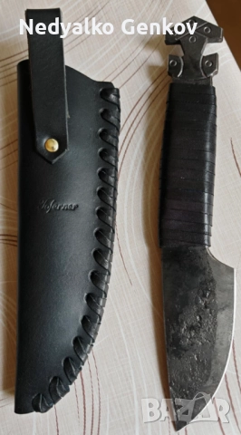 Ръчно кован нож Toferner Thor Knife 2, снимка 3 - Ножове - 52040594
