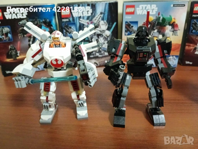Lego Star Wars Mech и Microfighter, снимка 8 - Конструктори - 53297980