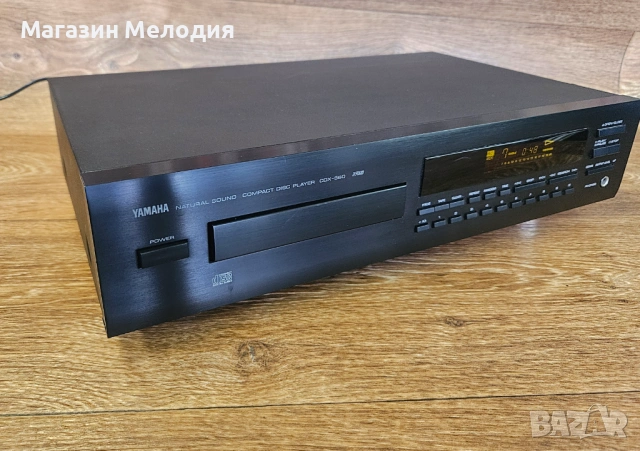 CD Player Yamaha CDX-560 Natural Sound – Аудиофилски CD плеър в отлично състояние., снимка 8 - Декове - 54145129
