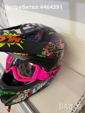 Мотокрос каска , снимка 2 - Аксесоари и консумативи - 50981635