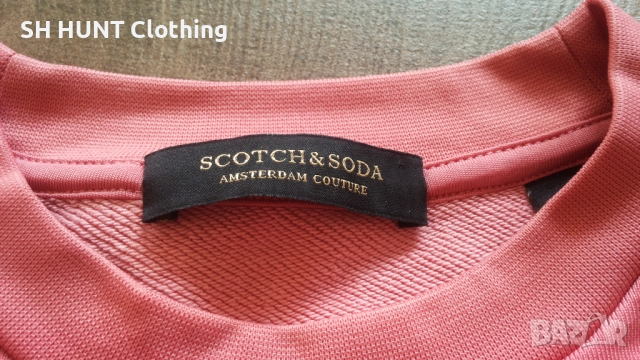 SCOTCH & SODA Sweatshirt Размер M мъжка блуза 14-60, снимка 8 - Блузи - 52825051