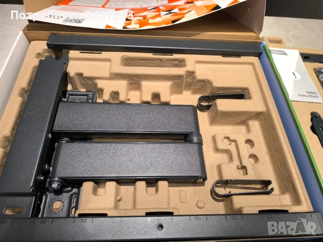 TV Стойка за стена VOGELS TVM 3443 черна, подвижна, до 65 инча и 25кг, снимка 4 - Стойки, 3D очила, аксесоари - 52354305