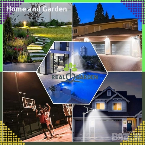 Мощна соларна улична лампа IP67 с дистанционно и стойка – 200W / 300W, снимка 7 - Соларни лампи - 53935012