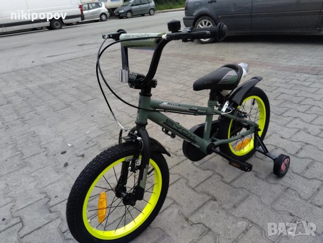 BYOX Велосипед 16" MONSTER зелен, снимка 7 - Велосипеди - 53558726