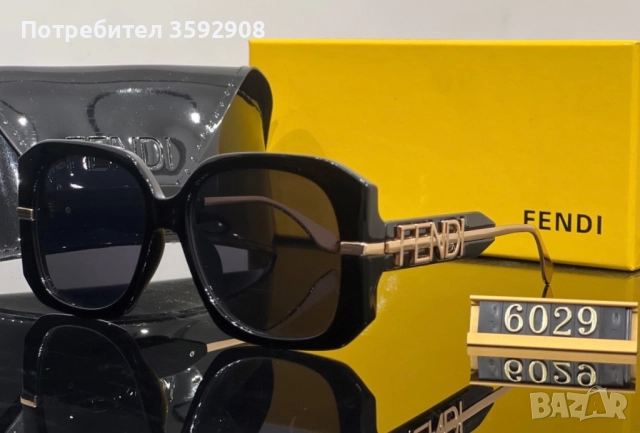 Нови дамски очила fendi, снимка 2 - Слънчеви и диоптрични очила - 52290027