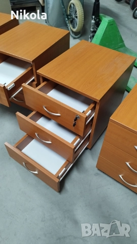 Шкафче на колела за бюро - контейнер с три чекмеджета 41/50/54 - 4бр, снимка 12 - Шкафове - 52148027
