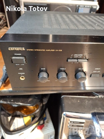 Продава се усилвател Aiwa XA-006Z. , снимка 2 - Ресийвъри, усилватели, смесителни пултове - 53298954