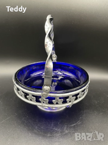 Винтидж захарница, купа за захар/бонбони, снимка 9 - Антикварни и старинни предмети - 52296701