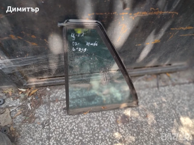 Стъкло Врата Задна Лява Мялко - Фикс За Мерцедес Ц Комби 2003г / Mercedes C Combi 2003y