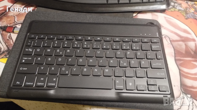 НОВА блутут bluetooth клавиатура с type-c зареждане, снимка 1 - Клавиатури и мишки - 45002215