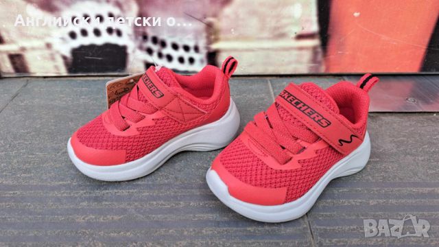 Английски детски МАРАТОНКИ-SKECHERS , снимка 6 - Детски маратонки - 45496302