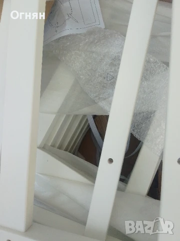 Нови дървени кухненски бели столове последни 2 броя, снимка 6 - Столове - 50765090