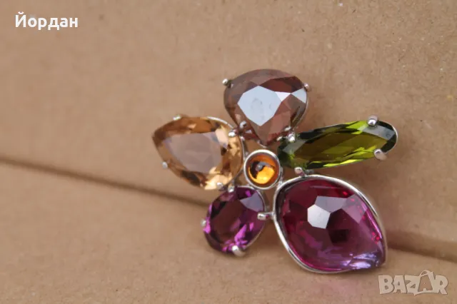 Дамски висулки за колие ''Swarovski'', снимка 3 - Колиета, медальони, синджири - 49753919