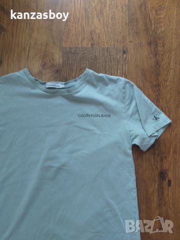 calvin klein - страхотна дамска тениска, снимка 2 - Тениски - 46433988