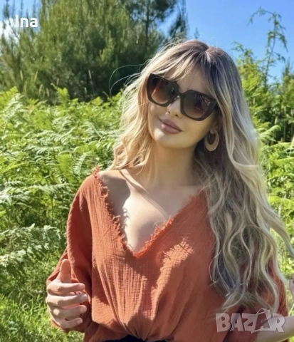 Руса перука омбре, снимка 4 - Аксесоари за коса - 53165085