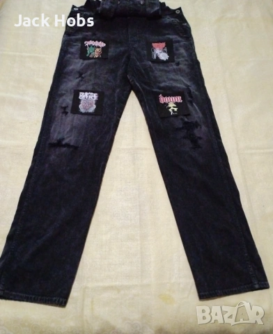 Гащеризон с нашивки и кръпки , снимка 3 - Гащеризони - 54097248