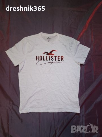 Hollister Teniska/Мъжкa L/ХЛ, снимка 1 - Тениски - 45325019
