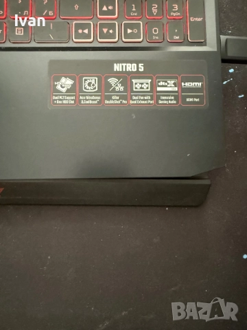 Геймърски лаптоп Acer Nitro 5, снимка 2 - Лаптопи за игри - 52365388