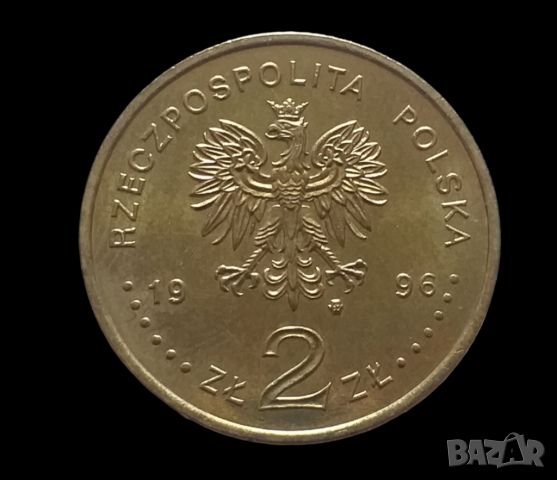 Златна монета ,Скандинавско злато 2 злоти 1996г ОРИГИНАЛ !!!, снимка 2 - Нумизматика и бонистика - 46351833