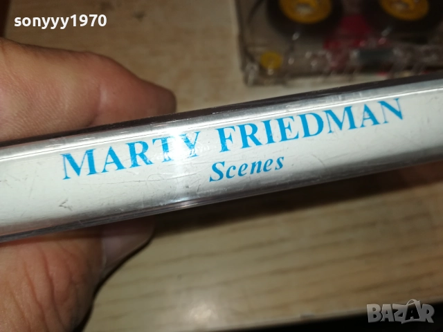 MARTY FRIEDMAN SCENES 1109251627, снимка 15 - Аудио касети - 51680845