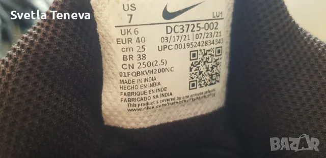 Маратонки NIKE  номер 40, снимка 4 - Маратонки - 47320686