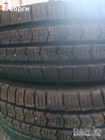 2бр.зимни гуми 205/75/16C Nexen, снимка 6 - Гуми и джанти - 53664934