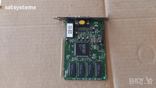 Видео карта S3 Virge Gainward GW503C 2MB PCI, снимка 5 - Видеокарти - 35378416