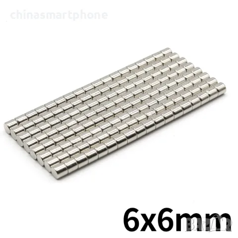 Неодимов магнит 6x6mm МАГНИТ неодимов N52, magnit от moqtmagazi n. co m (Моят магазин), снимка 11 - Други машини и части - 47675090