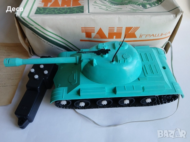 Стара руска играчка танк., снимка 3 - Колекции - 52865712