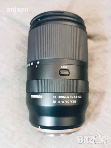 Обектив Tamron 18-300mm F/3.5-6.3 Di III-A VC VXD за Fujifilm x ., снимка 2 - Обективи и филтри - 49123987