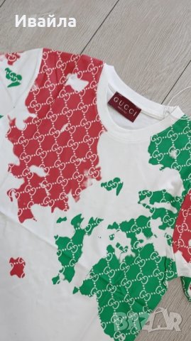 Gucci нова тениска висок клас, снимка 7 - Тениски - 50923093