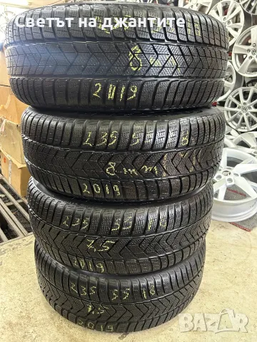 Гуми зимни 235/55/18 4 броя Pirelli 8 мм Грайфер , снимка 3 - Гуми и джанти - 47246597