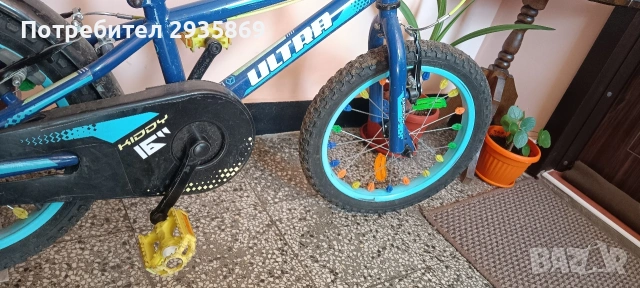 Колело 16 инча за момче 4-6 г, снимка 3 - Велосипеди - 53695847