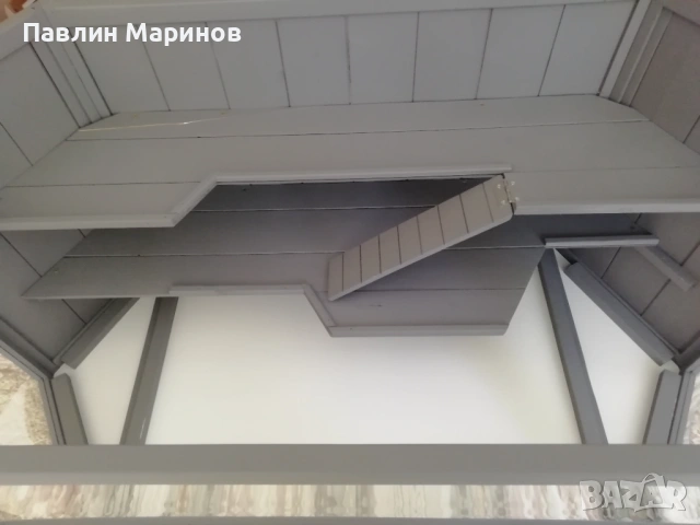 Клетка Кафез Къща Дом PawHut за Хамстери Джербили Мишки Малки Животни Гризачи Домашни Любимци 3 Нива, снимка 9 - Хамстери - 53841413