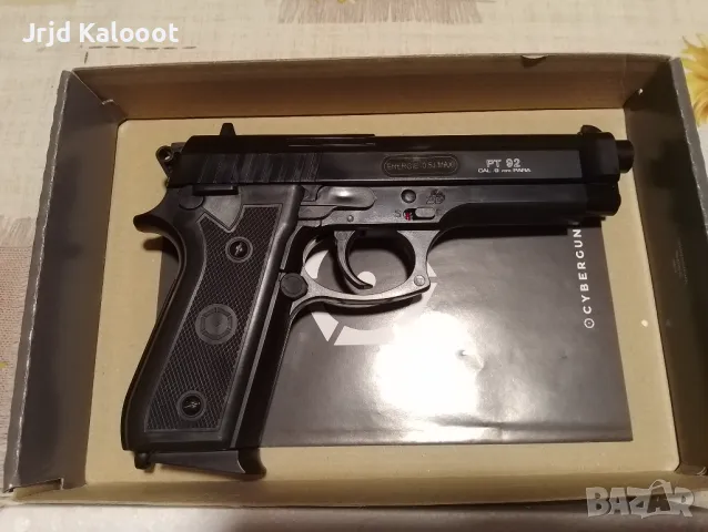   Спрингов пистолет Taurus PT 92+5000 топчета Walter, снимка 7 - Въздушно оръжие - 47487794