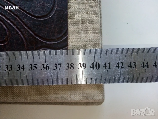 Голям ретро албум за снимки 37 листа неупотребяван, снимка 12 - Други ценни предмети - 51074845