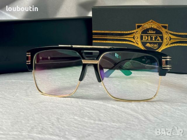 Dita мъжки слънчеви очила маска 4 цвята черни прозрачни, снимка 5 - Слънчеви и диоптрични очила - 45880284