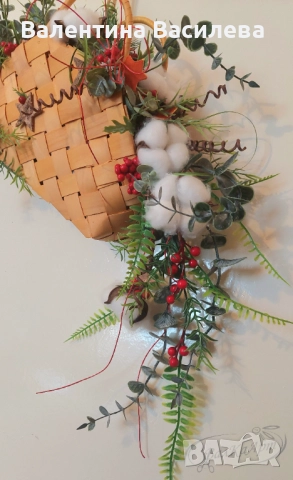Ръчно изработени коледни декорации, снимка 6 - Декорация за дома - 52673655