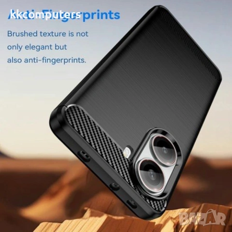 Xiaomi Poco X7 Pro 5G / Redmi Turbo 4 5G Удароустойчив Carbon Fiber Калъф и Протектор, снимка 5 - Калъфи, кейсове - 53177526