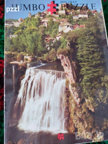Пъзел "Pliva Watterfall Bosnia” Jumbo 1978г. 520 части