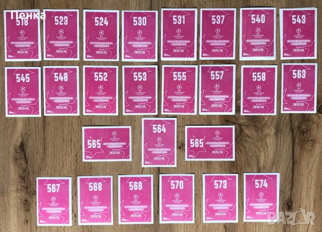 Стикери Topps Шампионска Лига Champions League 2025/26 UEFA UCL, снимка 7 - Колекции - 54064431